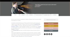 Desktop Screenshot of ericschoones-muziek.nl